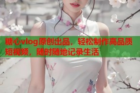 糖心vlog原创出品，轻松制作高品质短视频，随时随地记录生活