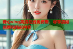 糖心vlog高清在线免费看，尽享清晰画质和精彩内容