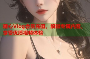 糖心Vlog会员充值，解锁专属内容，享受优质视频体验