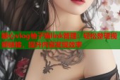 糖心vlog柚子猫link管理：轻松整理视频链接，提升内容发现效率
