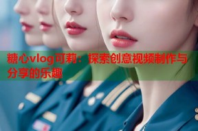 糖心vlog可莉：探索创意视频制作与分享的乐趣