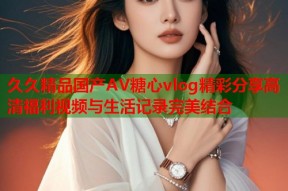 久久精品国产AV糖心vlog精彩分享高清福利视频与生活记录完美结合