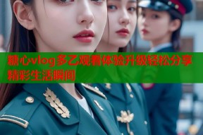 糖心vlog多乙观看体验升级轻松分享精彩生活瞬间