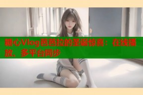 糖心Vlog芭芭拉的圣诞惊喜：在线播放、多平台同步