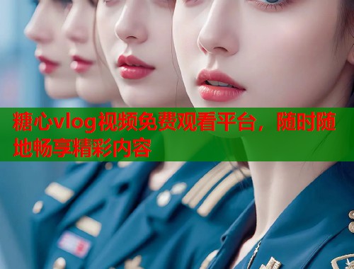 糖心vlog视频免费观看平台，随时随地畅享精彩内容  第1张