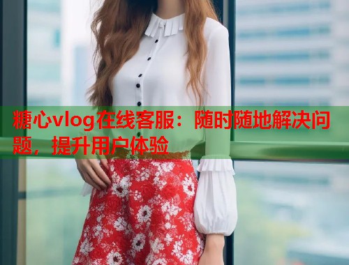 糖心vlog在线客服：随时随地解决问题，提升用户体验  第1张