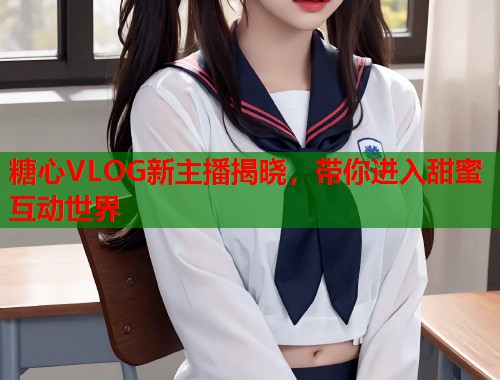 糖心VLOG新主播揭晓，带你进入甜蜜互动世界  第1张