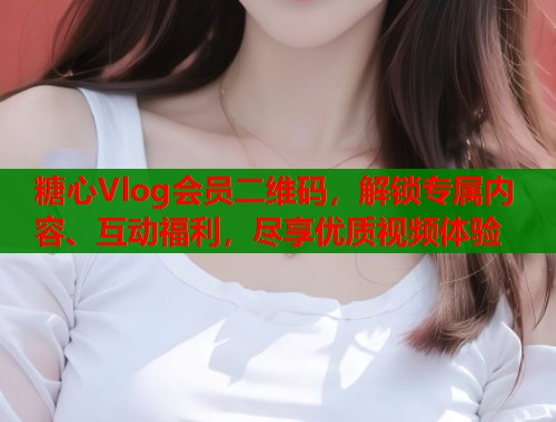 糖心Vlog会员二维码，解锁专属内容、互动福利，尽享优质视频体验  第1张