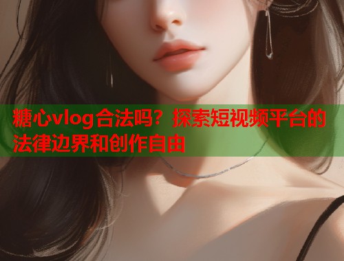 糖心vlog合法吗？探索短视频平台的法律边界和创作自由  第1张
