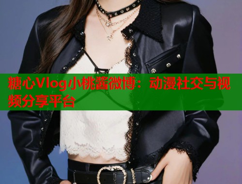 糖心Vlog小桃酱微博：动漫社交与视频分享平台  第2张