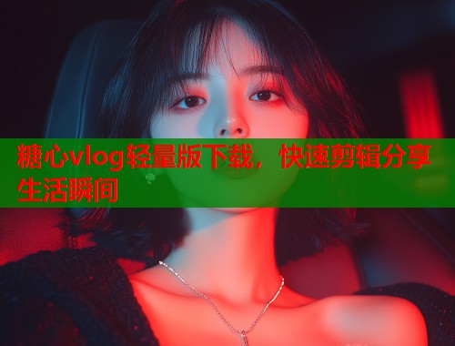 糖心vlog轻量版下载，快速剪辑分享生活瞬间  第1张