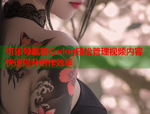 可乐导航糖心vlog轻松管理视频内容快速提升创作效率  第1张