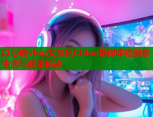 以心糖vlog女演员Chloe带你体验创意生活与健康秘诀  第1张
