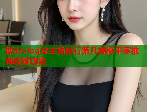 糖心vlog女主角排行第几揭秘平家推荐视频功能  第1张