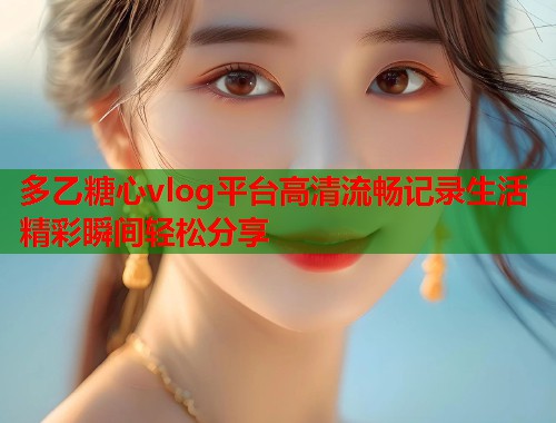 多乙糖心vlog平台高清流畅记录生活精彩瞬间轻松分享  第1张