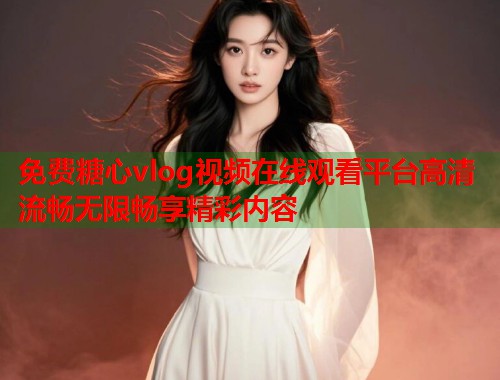 免费糖心vlog视频在线观看平台高清流畅无限畅享精彩内容  第1张