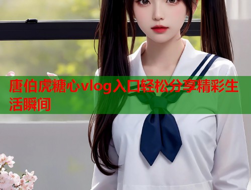 唐伯虎糖心vlog入口轻松分享精彩生活瞬间  第1张