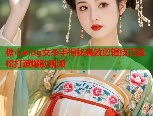 糖心vlog女杀手揭秘高效剪辑技巧轻松打造爆款视频  第1张