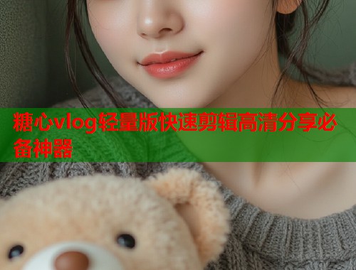糖心vlog轻量版快速剪辑高清分享必备神器  第1张