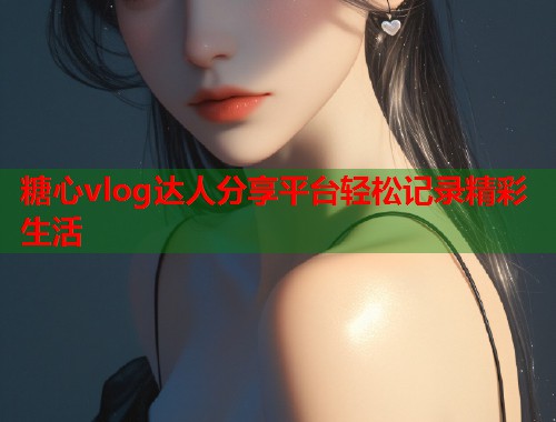 糖心vlog达人分享平台轻松记录精彩生活  第1张
