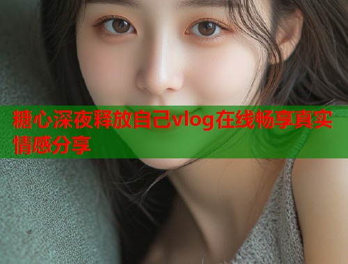 糖心深夜释放自己vlog在线畅享真实情感分享  第1张