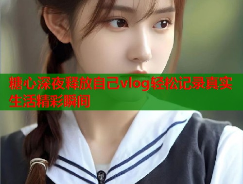 糖心深夜释放自己vlog轻松记录真实生活精彩瞬间  第1张