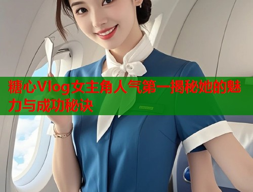 糖心Vlog女主角人气第一揭秘她的魅力与成功秘诀  第1张