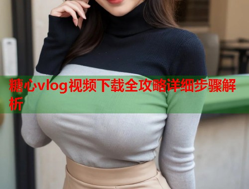 糖心vlog视频下载全攻略详细步骤解析  第2张