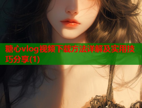 糖心vlog视频下载方法详解及实用技巧分享(1)  第1张