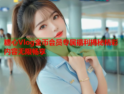 糖心Vlog金币会员专属福利揭秘精彩内容无限畅享  第1张