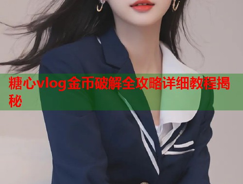 糖心vlog金币破解全攻略详细教程揭秘  第2张