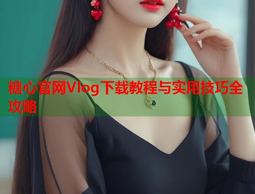 糖心官网Vlog下载教程与实用技巧全攻略  第1张