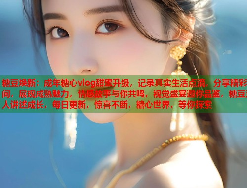 糖豆焕新：成年糖心vlog甜蜜升级，记录真实生活点滴，分享精彩瞬间，展现成熟魅力，情感故事与你共鸣，视觉盛宴邀你品鉴，糖豆达人讲述成长，每日更新，惊喜不断，糖心世界，等你探索  第1张