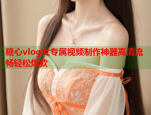 糖心vlog女专属视频制作神器高清流畅轻松爆款  第2张