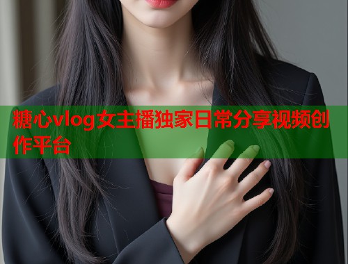 糖心vlog女主播独家日常分享视频创作平台  第2张